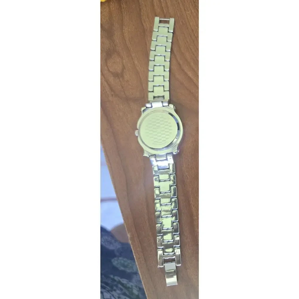 Pink Cz crystal watch